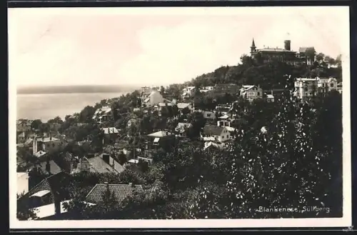 AK Hamburg-Blankenese, Gasthof Süllberg, Inh. Fr. Rohr