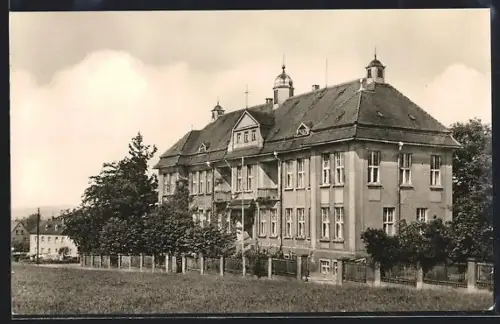 AK Pulsnitz, Blick zum Krankenhaus