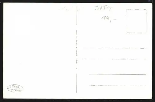 AK Pulsnitz /Sa., Ortsansicht, Panorama