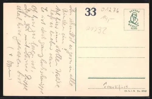 AK Buckow /Märk. Schweiz, Silberkehle mit Teufelsbrücke