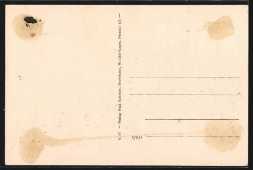 AK Wietzendorf /Lüneburger Heide, Partie an der Kirche