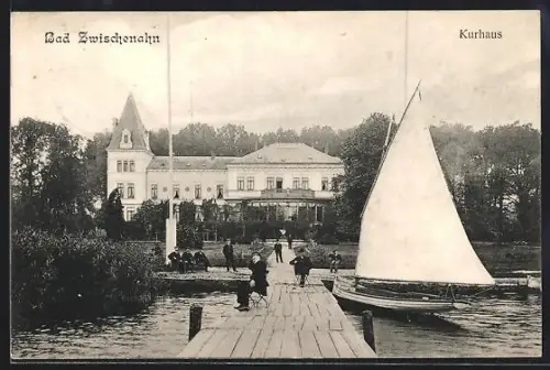 AK Bad Zwischenahn, Steg am Kurhaus