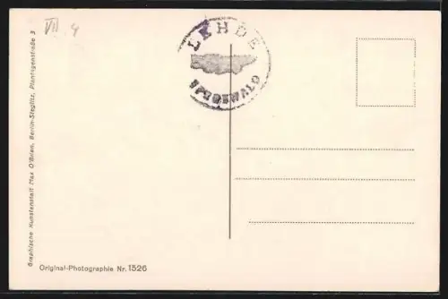 AK Lehde im Spreewald, Brücke Zum Fröhlichen Hecht