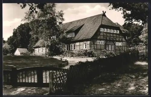 AK Undeloh, Partie an der Jugendherberge