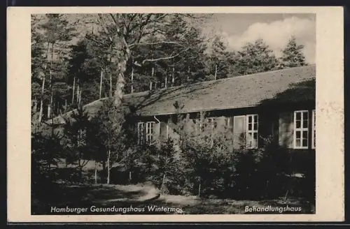 AK Wintermoor, Hamburger Gesundungshaus Wintermoor, Behandlungshaus