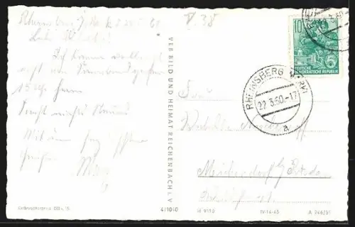 AK Rheinsberg /Mark, Schloss, jetzt Sanatorium Helmut Lehmann