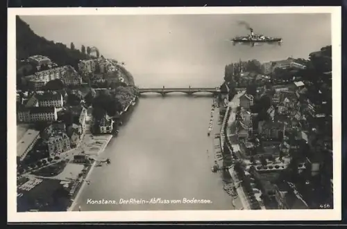 AK Konstanz, Der Rhein-Abfluss vom Bodensee