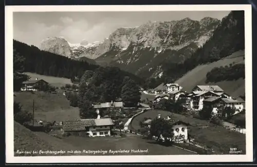 AK Ramsau bei Berchtesgaden, Reitergebirge, Bayerisches Hochland