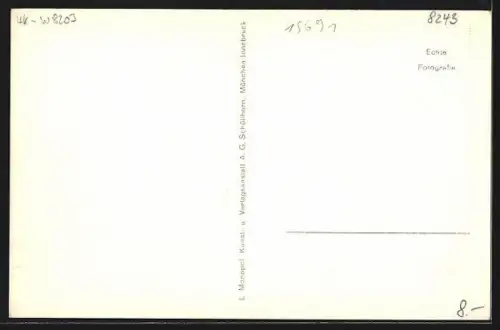 AK Ramsau bei Berchtesgaden, Reitergebirge, Bayerisches Hochland