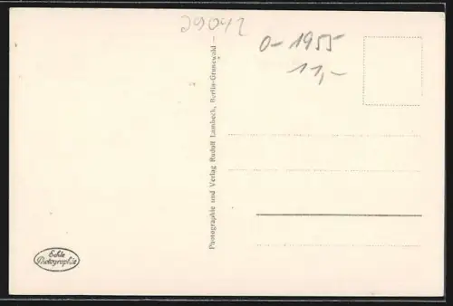 AK Rheinsberg, Schloss Rheinsberg, Sphinxtreppe