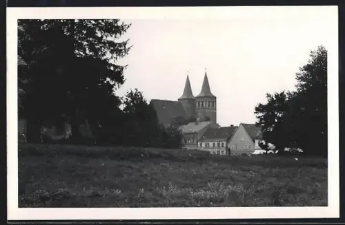 AK Baruth /Mark, Blick auf die Kirche