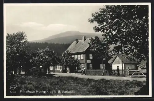 AK Braunlage, Forsthaus Königskrug