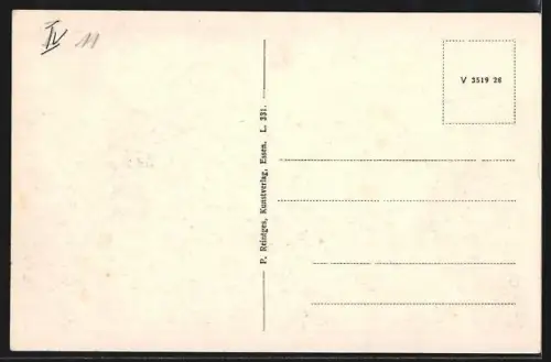 AK Essen / Ruhr, Ruhrtal, Partie bei Villa Hügel