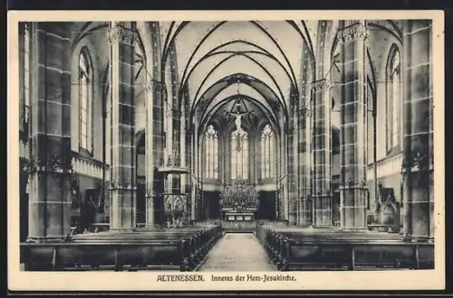 AK Altenessen, Inneres der Herz-Jesu-Kirche