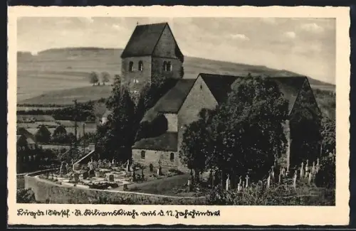 AK Lügde /Westf., St. Kilianskirche