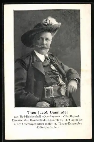 AK Theo Jacob Damhofer, Direktor des Koschatlieder-Quintetetts D`Gailthaler
