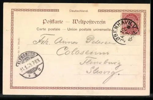 AK Italienische Concert-, Vocal- u. Instrumental-Gesellschaft Columbo