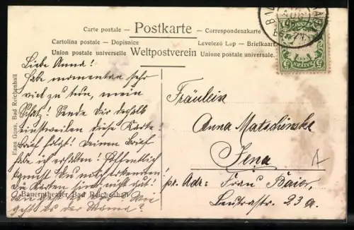 AK Bad Reichenhall, Bauerntheater Bad Reichenhall, Gruppenfoto