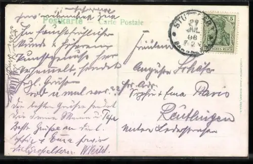 AK Italienische Truppe Stern des Südens, Direktion S. Rogliano