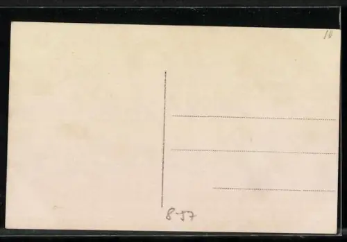 AK Münchner Kindl mit Bierglas und Brot