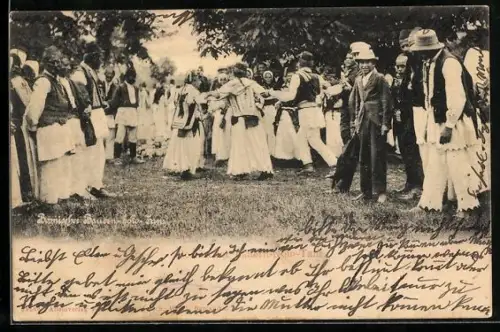 AK Bosnischer Bauern-Kolo-Tanz, Volkstanz