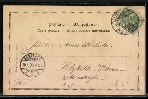 AK The three Sands, Sportsacrobaten