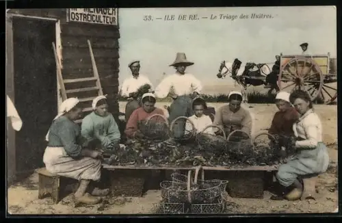 AK Ile de Re, Le Triage des Huîtres, Krebsfischer