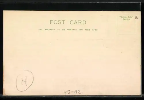 AK Wandervogel mit ausgestreckter Hand