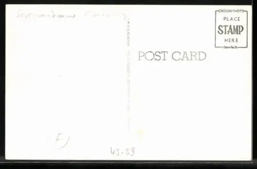 AK Dover, Ohio, Carved of Ebony & Ivory, Modellbau-Eisenbahn