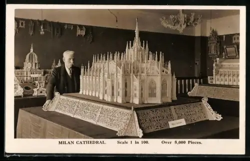AK Milan Cathedral, Modellbau