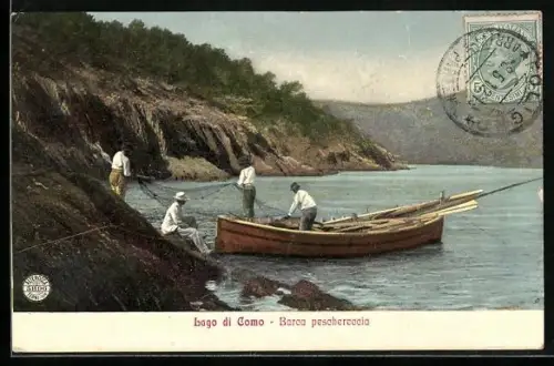 AK Barca peschereccia, Lago di Como