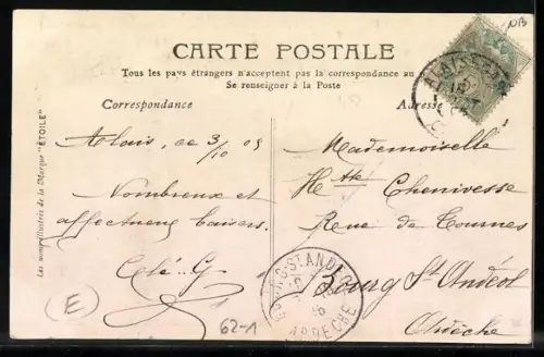 AK Mädchen und Frau mit Blumen am Buchstaben H