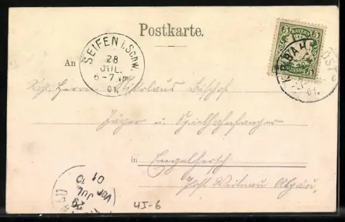 AK Junge in einer Kegelbahn, Bist Du auf der Kegelbahn, so schiebe nicht den Jungen an