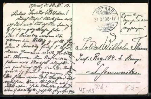 AK Turner nach seiner Übung an den Ringen