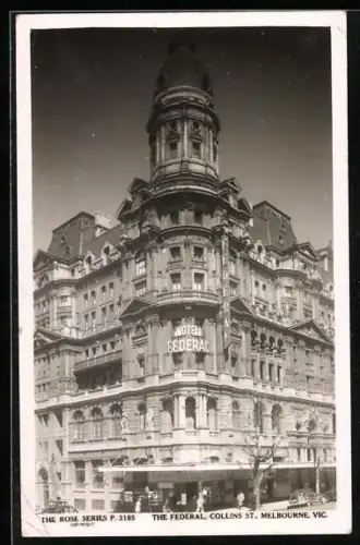 AK Melbourne /Vic., The Federal Hotel, Collins Street
