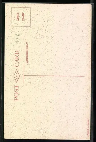 AK Melbourne, General Post Office, Strassenbahn