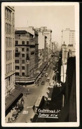 AK Sydney /N. S. W., Castle reagh Street