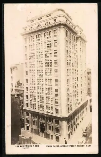 AK Sydney /N. S. W., Union House, George Street