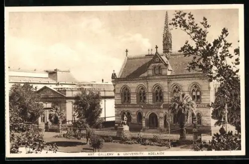 AK Adelaide, Art Gallery & University
