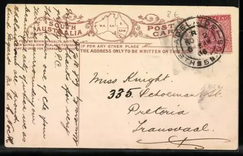 AK Adelaide /S. A., North Terrace