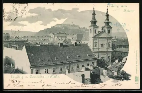 AK Brünn, Spielberg und Dominikaner-Kirche