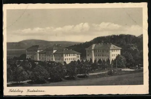 AK Feldsberg /Niederdonau, Ortspartie