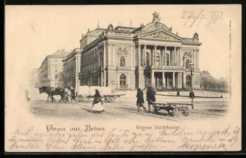 AK Brünn, Brünner Stadttheater