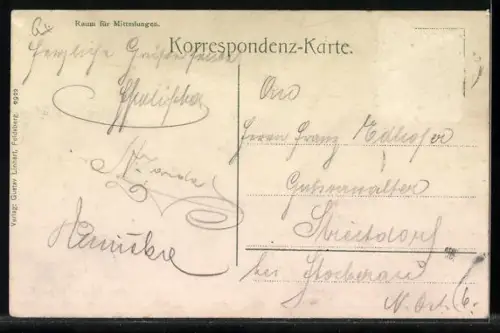 AK Eisgrub /Mähren, Gartenbau-Schule, Schloss