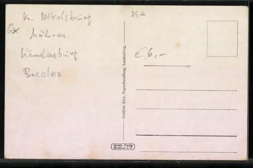 AK Unterthemenau /N. D., Kirche, Strassenpartie, Ortspartie