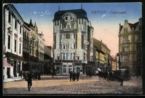 AK Brünn, Jakobsplatz