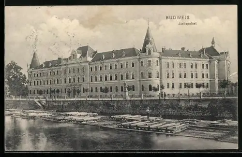 AK Budweis, Justizpalast