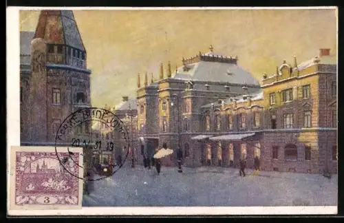 AK C. Budejovice, Nádrazí