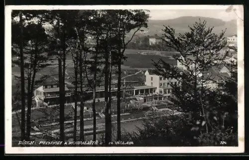 AK Písek, Pension a Koupaliste u sv. Vaclava