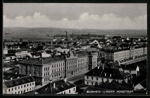 AK Budweis / Ceske Budejovice, Linzer Vorstadt